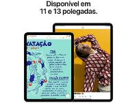 Apple iPad Air de 13" Chip M3 Wi-Fi 128GB Cinza Espacial