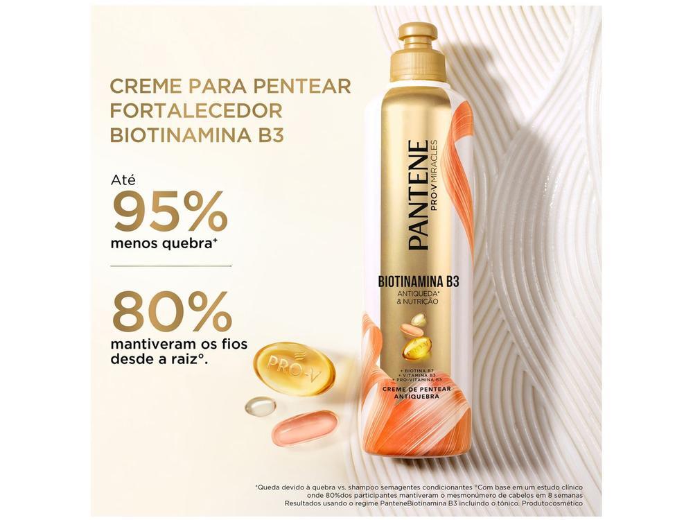Creme de Pentear Pantene Pro-V Miracles Biotinamina B3 Antiqueda & Nutrição 240g - 2