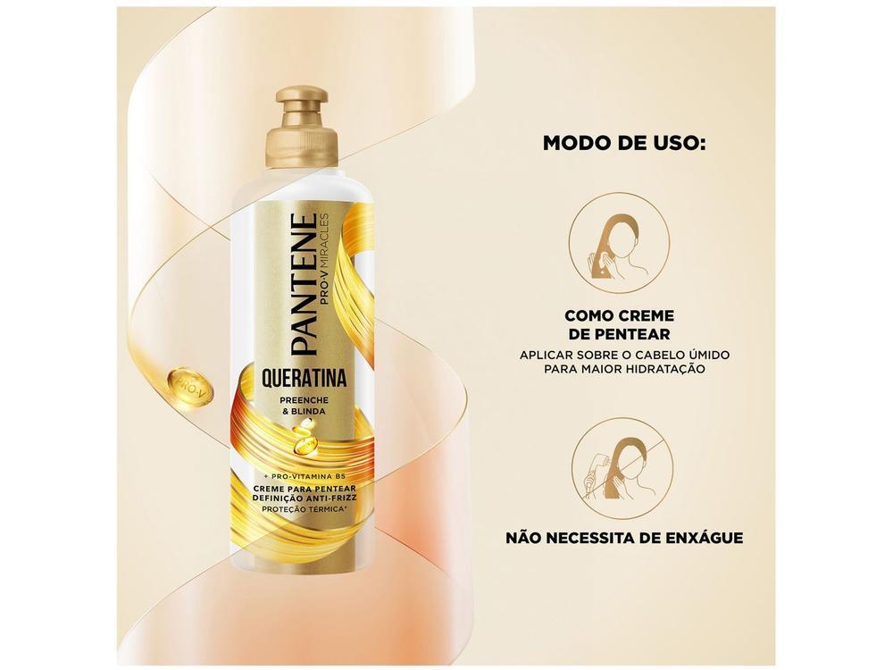 Creme de Pentear Pantene Pro-V Miracles Queratina Preenche & Blinda 240g - 6