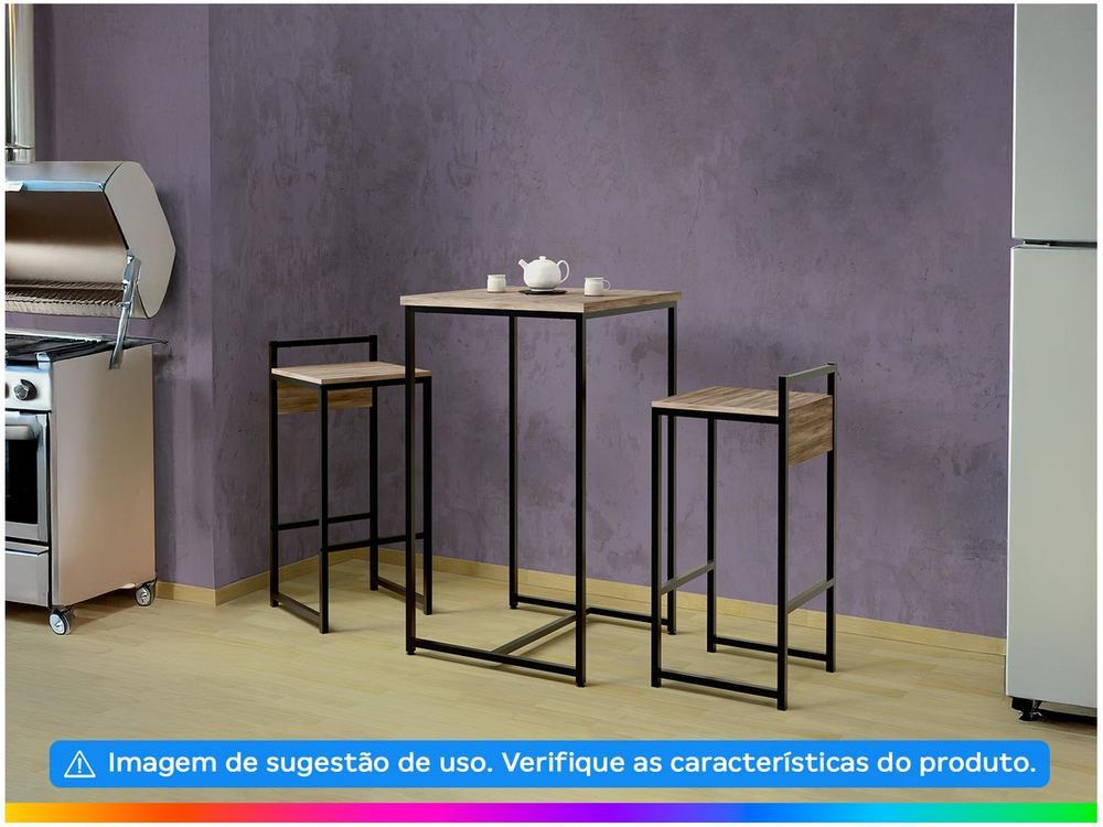 Mesa Quadrada Bistrô Multivisão - 2