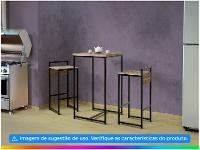 Mesa Quadrada Bistrô Multivisão - 2