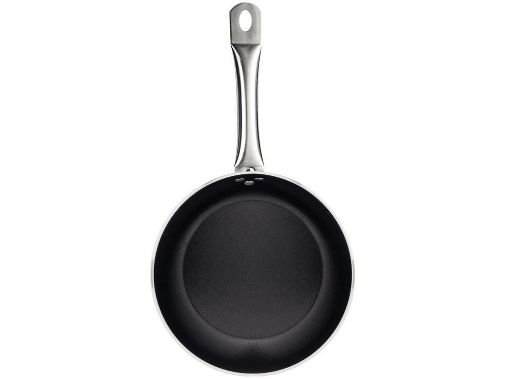 Frigideira Antiaderente Tramontina Piemonte Preta e Inox 30cm - 3