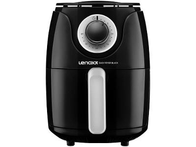 Fritadeira Elétrica sem Óleo/Air Fryer Lenoxx Easy Preto 2,4L com Timer