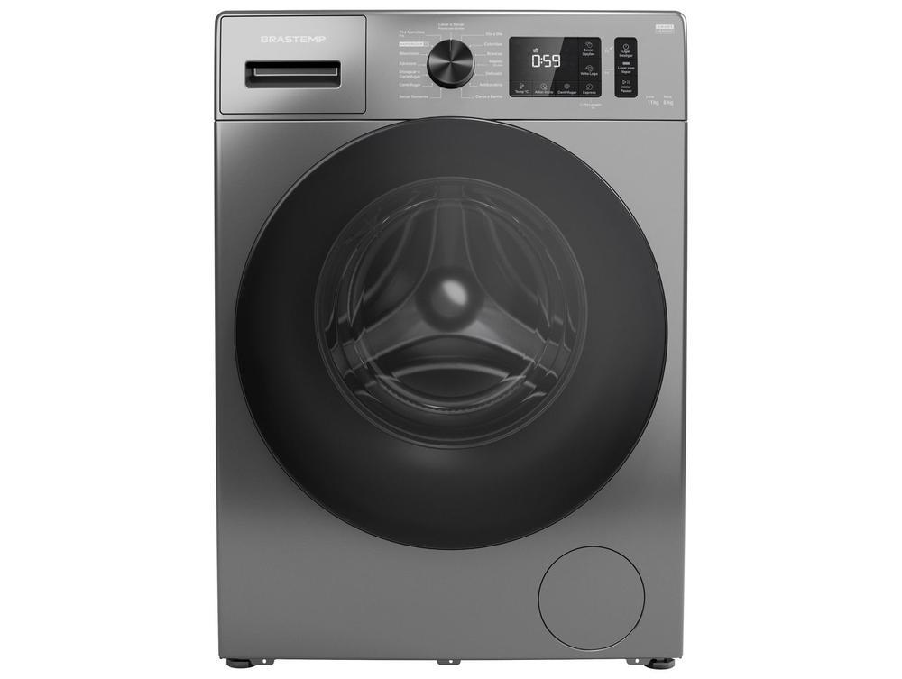 Lava e Seca Brastemp 11kg BNO11AS Inverter Água Quente e Fria Branca - 1