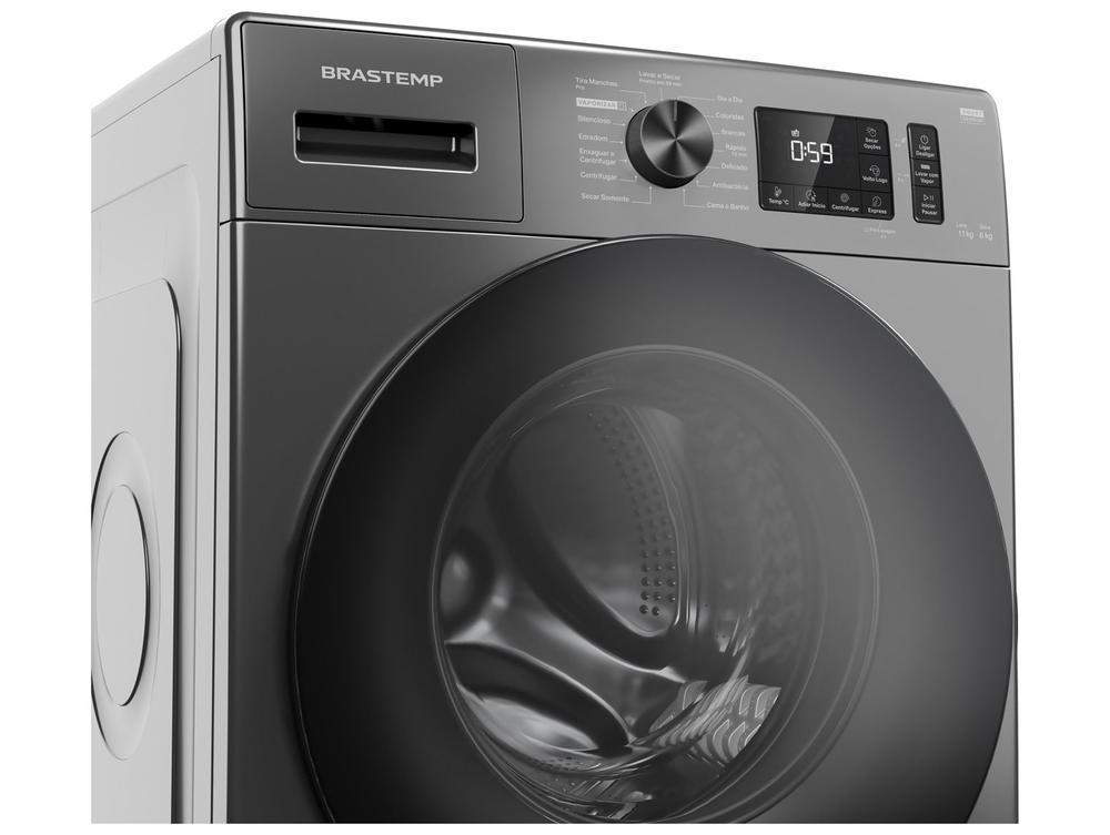 Lava e Seca Brastemp 11kg BNO11AS Inverter Água Quente e Fria Branca - 8
