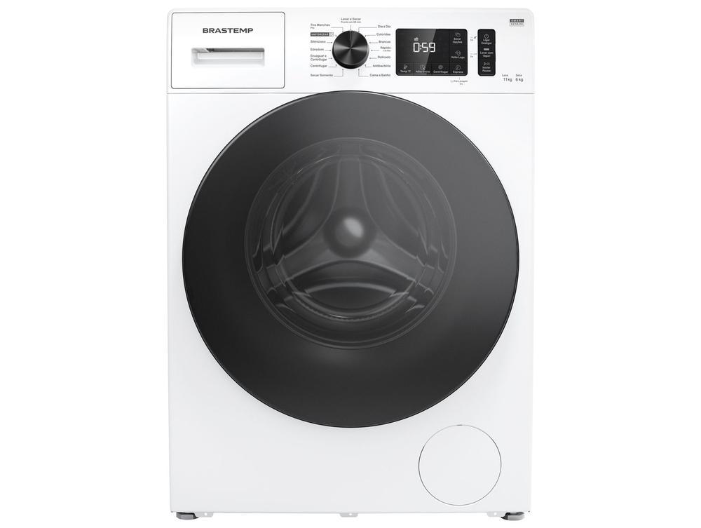 Lava e Seca Brastemp 11kg BNO11AB Inverter  Água Quente e Fria Branca - 1