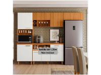 Armário de Cozinha Compacta Poliman Sicilia 7 portas com Nicho para Forno - 1