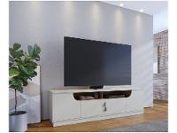 Rack para TV  Até 75" 4 Portas Colibri Santorini - 1