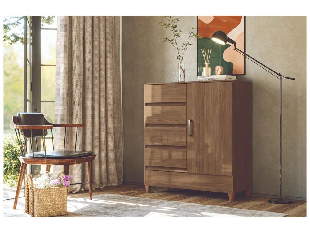 Cômoda 4 Gavetas Santos Andira Fit - 1