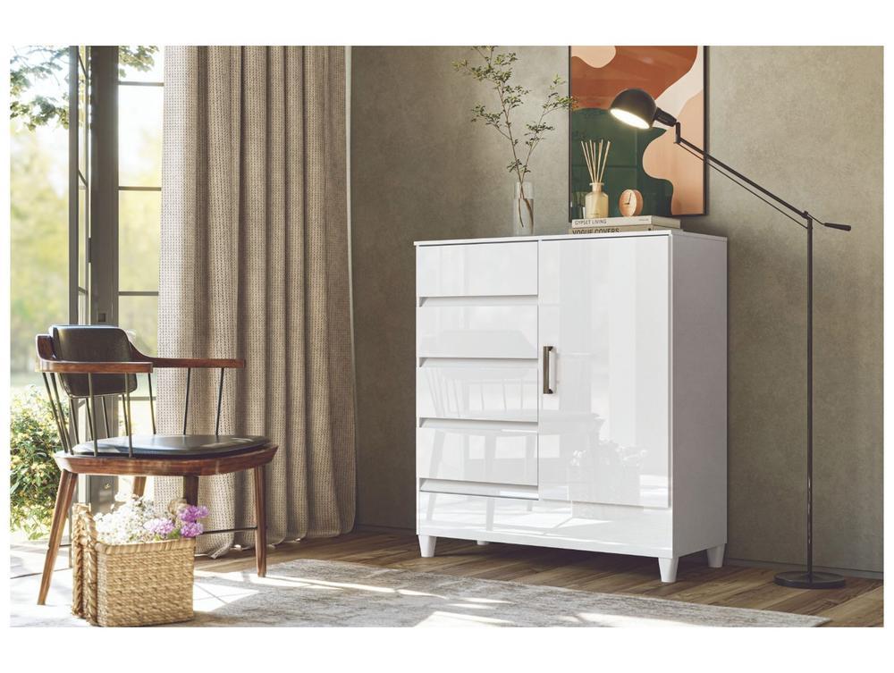 Cômoda 4 Gavetas Santos Andira Fit - 1