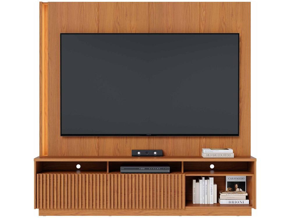 Estante Home para TV até 75" 2 Portas Colibri Jordão - 9