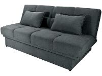 Sofá-cama Lugares Retrátil com Baú Reclinável Veludo Sany - 1