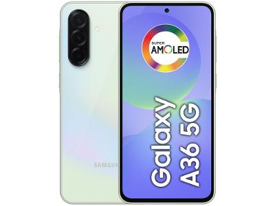 Smartphone Samsung Galaxy A36 256GB 5G 8GB RAM Verde 6,7" Câm. Tripla + 12MP