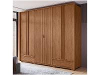 Guarda-roupa Casal 5 Gavetas 6 Portas Santos Andirá Democrata - 1