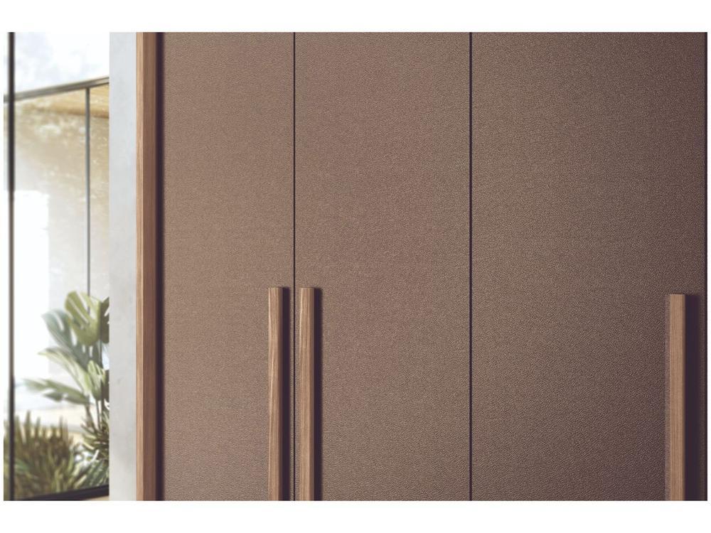 Guarda-roupa Casal 4 Gavetas 6 Portas Santos Andirá Gênova - 7