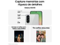 Smartphone Samsung Galaxy A56 128GB 5G 8GB RAM Preto 6,7" Câm. Tripla + Selfie 12MP - 3