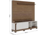 Estante para TV até 75" 2 Portas Colibri Jurerê - 2