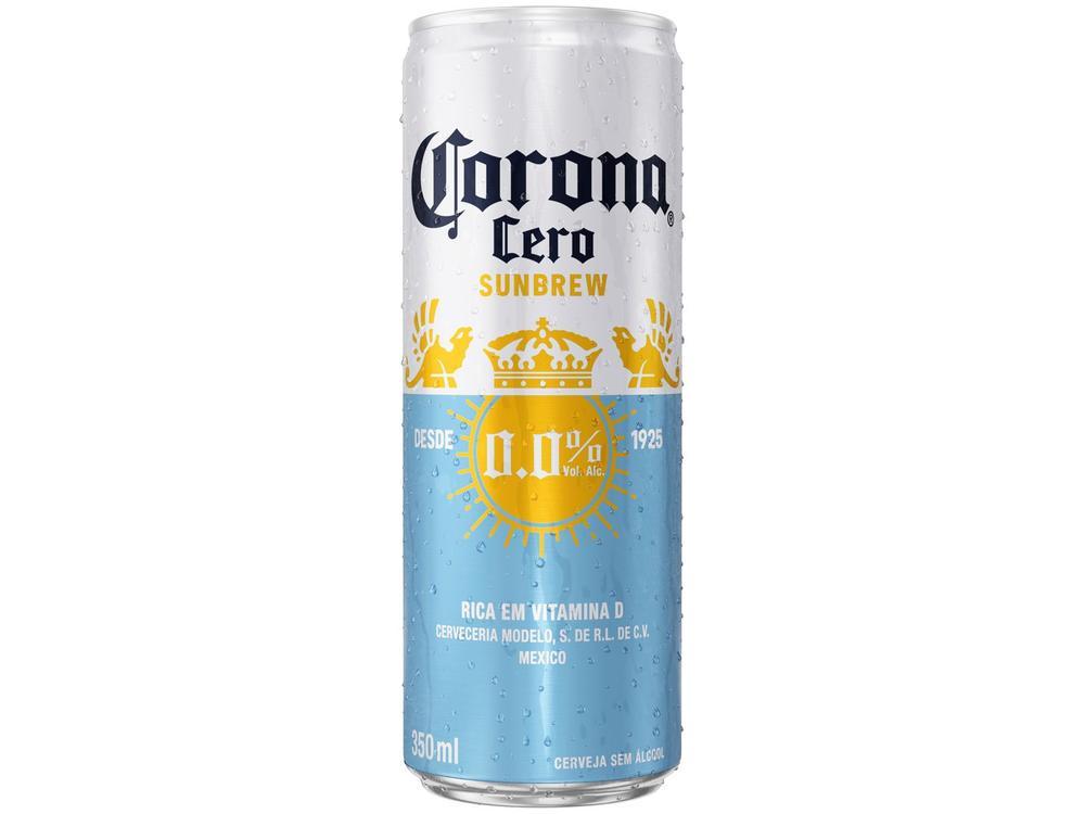 Cerveja Corona Cero Sem Álcool 8 Unidades 350ml - 3