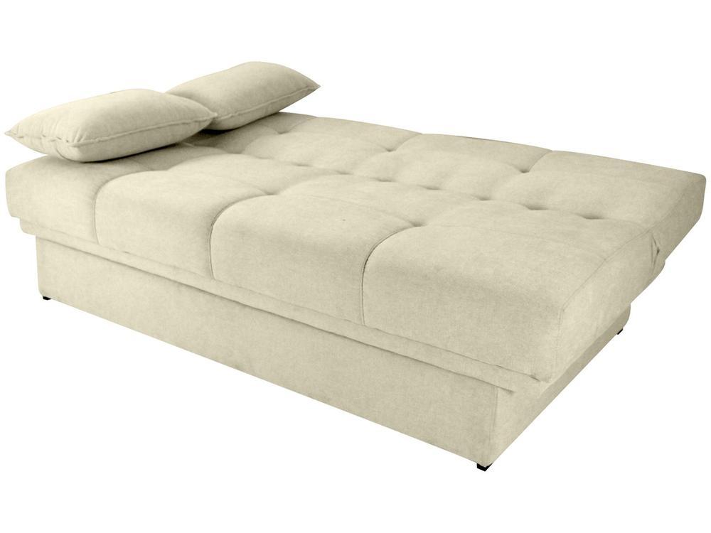 Sofá-cama Lugares Retrátil com Baú Reclinável Veludo Sany - 8