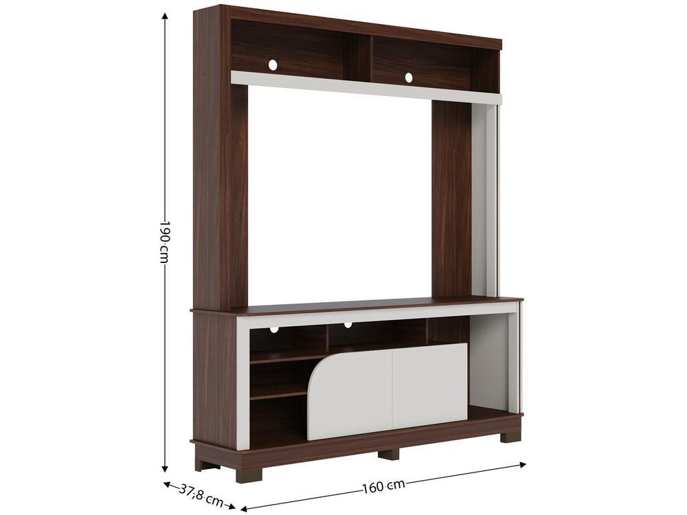 Estante para TV até 65" 2 Portas Colibri Belaya - 2