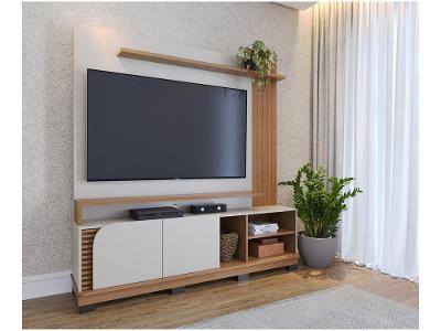 Estante para TV até 75" 2 Portas Colibri Jurerê