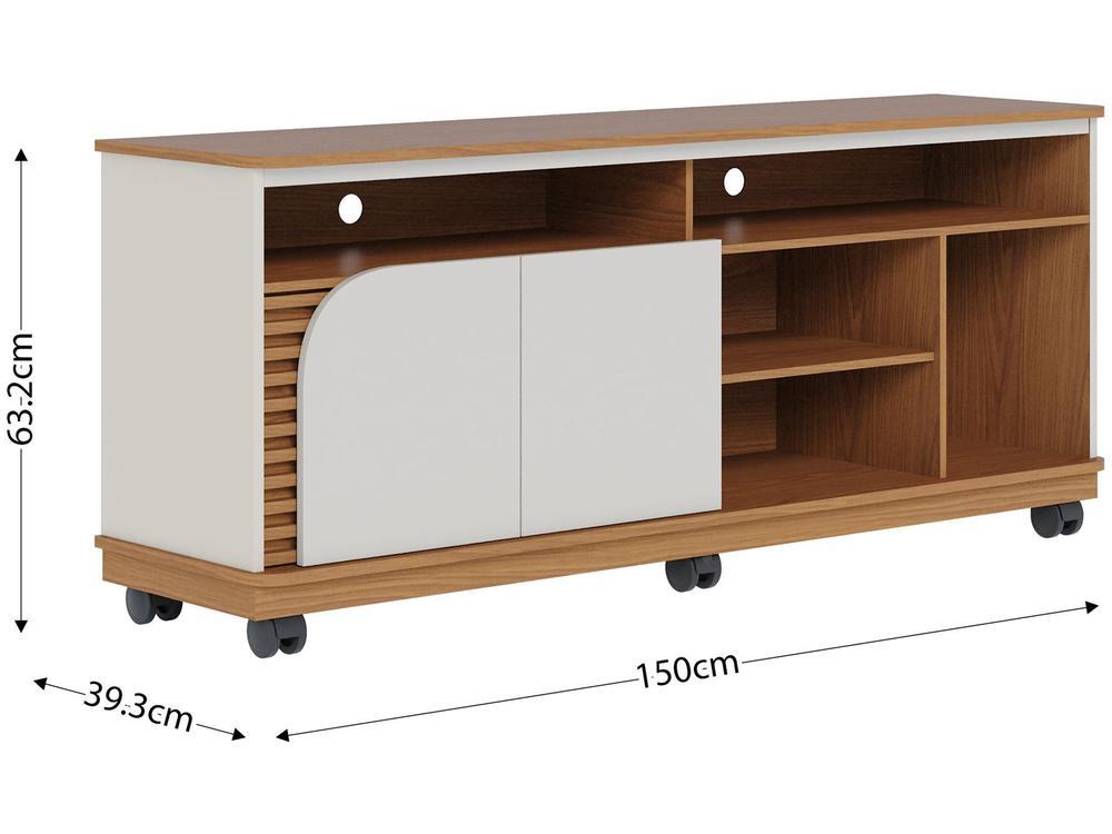 Rack para TV Até 65" 2 Portas Colibri Jurerê - 2