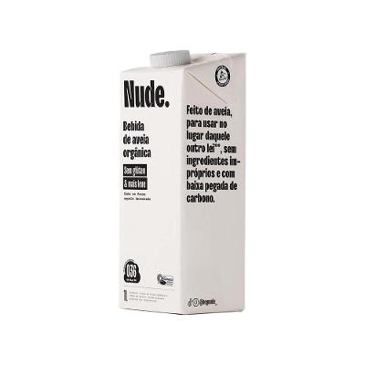 Bebida de Aveia Nude ND1001 sem Glúten Original 1L