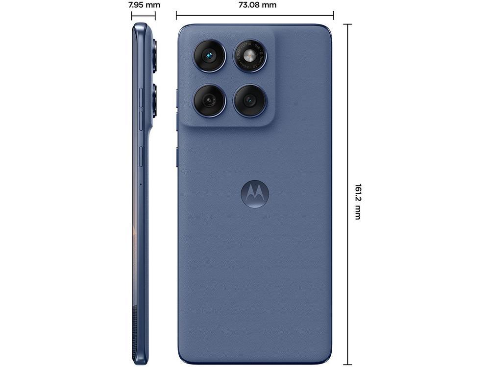 Smartphone Motorola Edge 60 Fusion 256GB Cinza 5G 8GB RAM 6,7" Câm. Dupla + Selfie 32MP - 7