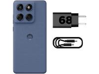 Smartphone Motorola Edge 60 Fusion 256GB Cinza 5G 8GB RAM 6,7" Câm. Dupla + Selfie 32MP - 8