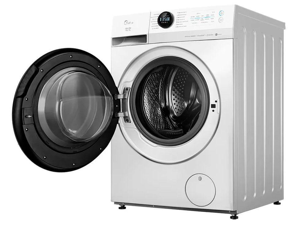 Lava e Seca Midea Slim 11kg HealthGuard Smart Inverter Água Fria e Quente Branca MF201D110WB/WK-02 - 8