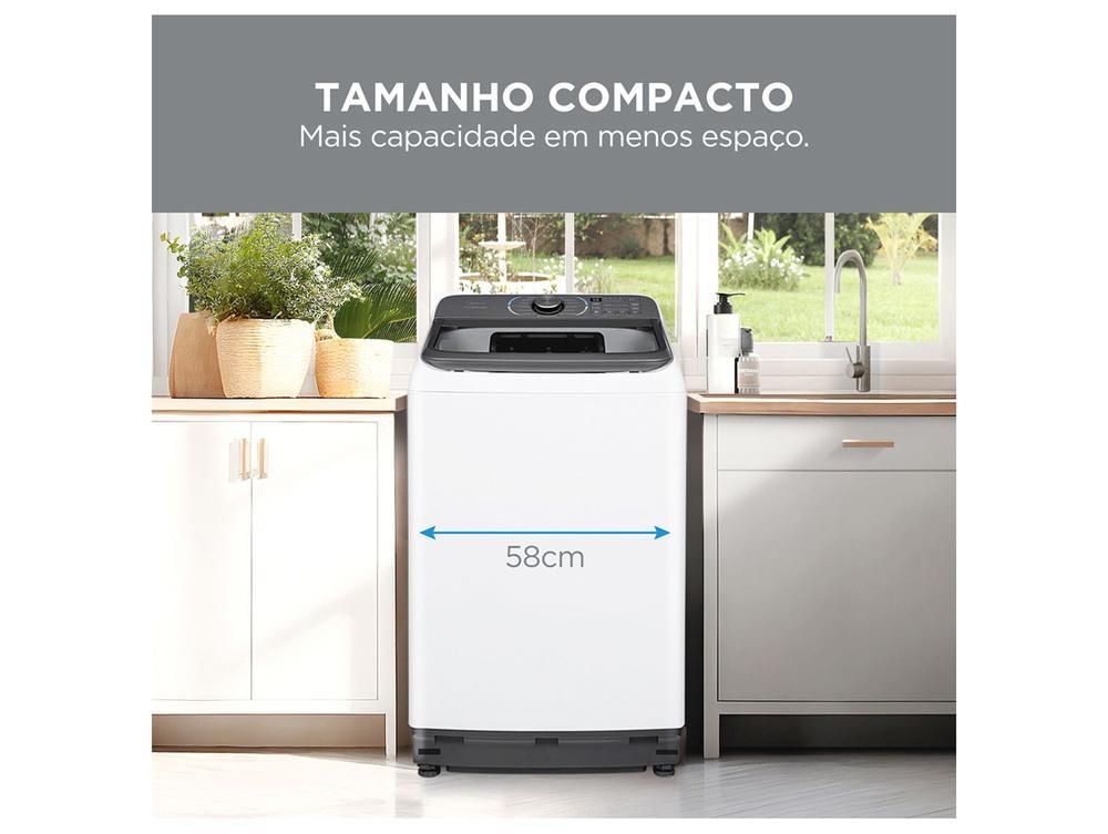 Lavadora de Roupas Midea 14kg Cesto Inox 13 Programas de Lavagem Branca MA512W140/WK-05 - 5
