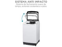 Lavadora de Roupas Midea 14kg Cesto Inox 13 Programas de Lavagem Branca MA512W140/WK-05