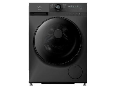 Lava e Seca Midea Slim 11kg HealthGuard Smart Inverter Água Fria e Quente Titanium MF201D110WBGK02