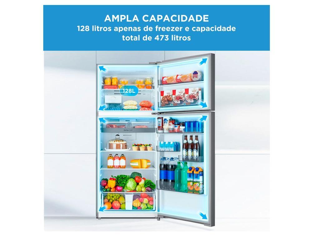 Geladeira/Refrigerador Midea Frost Free Duplex Inox 473L MD-RT611EVK463 Inverter - 2