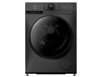 Lava e Seca Midea Slim 11kg HealthGuard Smart Inverter Água Fria e Quente Titanium MF201D110WBGK01