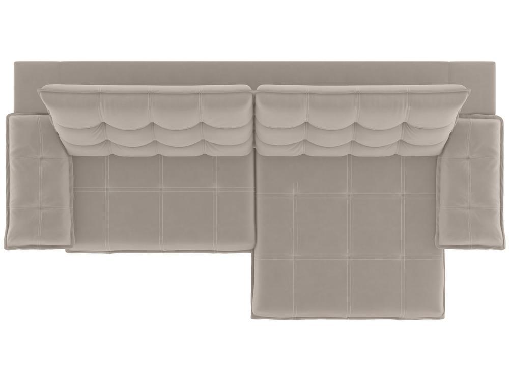 Sofá 4 Lugares Retrátil Reclinável Veludo Vancouver Besthouse - 8