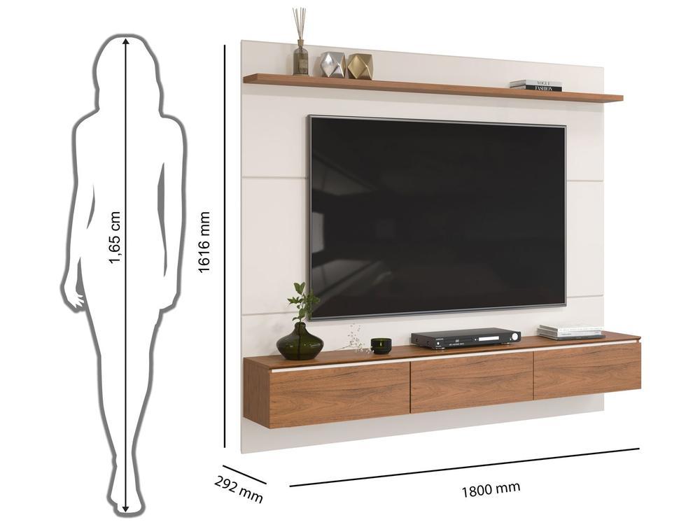 Painel para TV até 65" DJ Móveis Mateo - 3