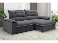 Sofá 4 Lugares Retrátil Reclinável Slim Venetto Besthouse - 1