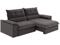 Sofá 4 Lugares Retrátil Reclinável Slim Venetto Besthouse - 5