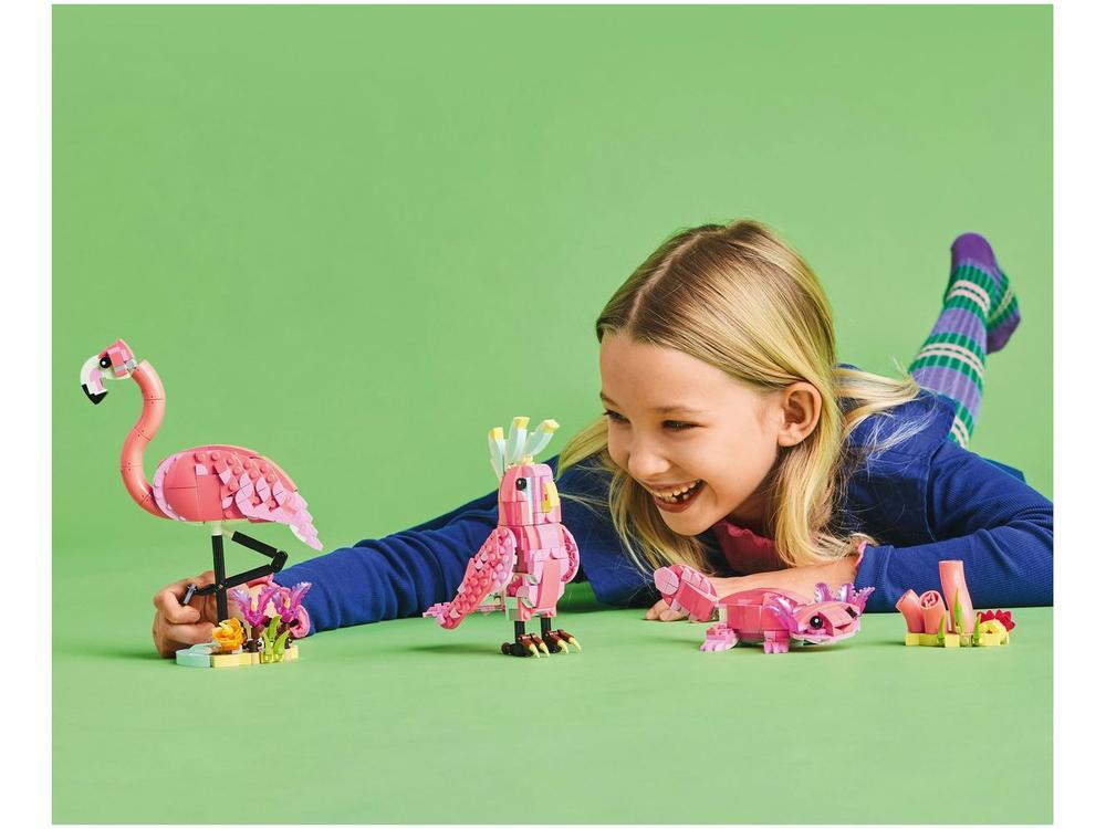 LEGO Creator Animais Selvagens Flamingo Rosa  - 4