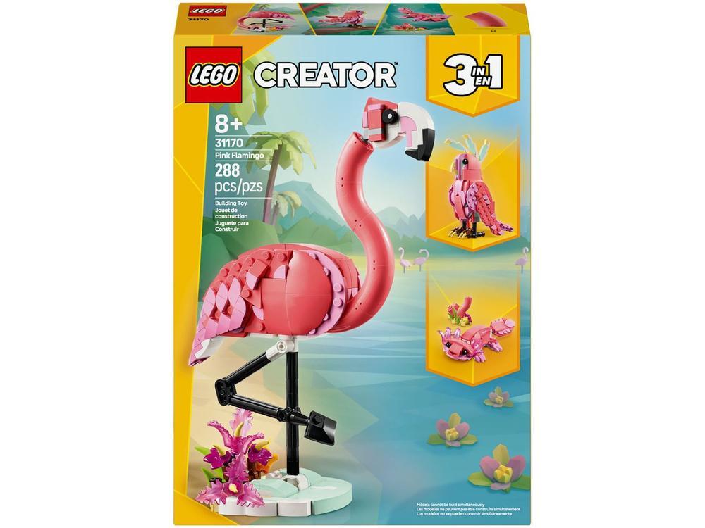 LEGO Creator Animais Selvagens Flamingo Rosa  - 9