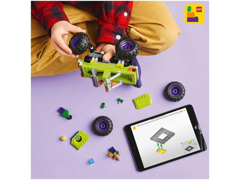 LEGO Marvel O Caminhão do Hulk vs Thanos - 2