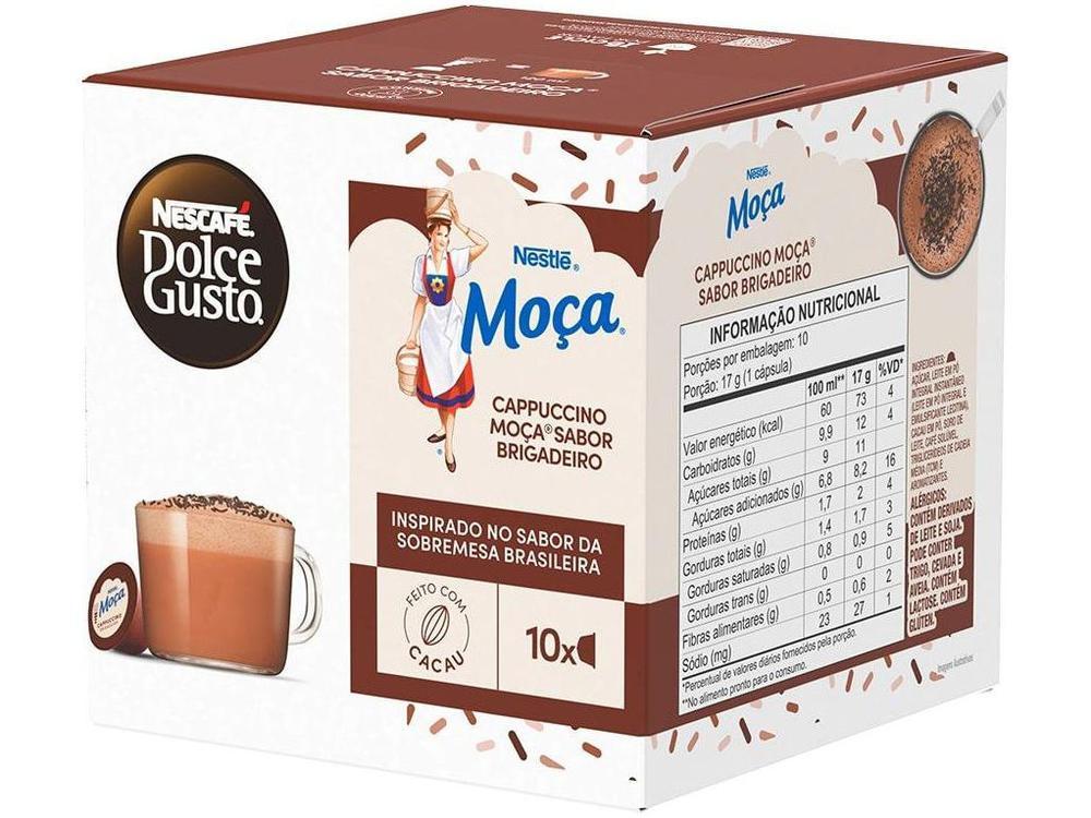 Cápsula de Café Brigadeiro Nescafé Lungo Dolce Gusto Moça 10 Cápsulas - 7