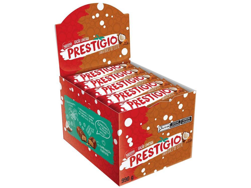 Barra de Chocolate Prestígio Doce de Leite 33g 1 Display com 30 Barras Nestlé - 1