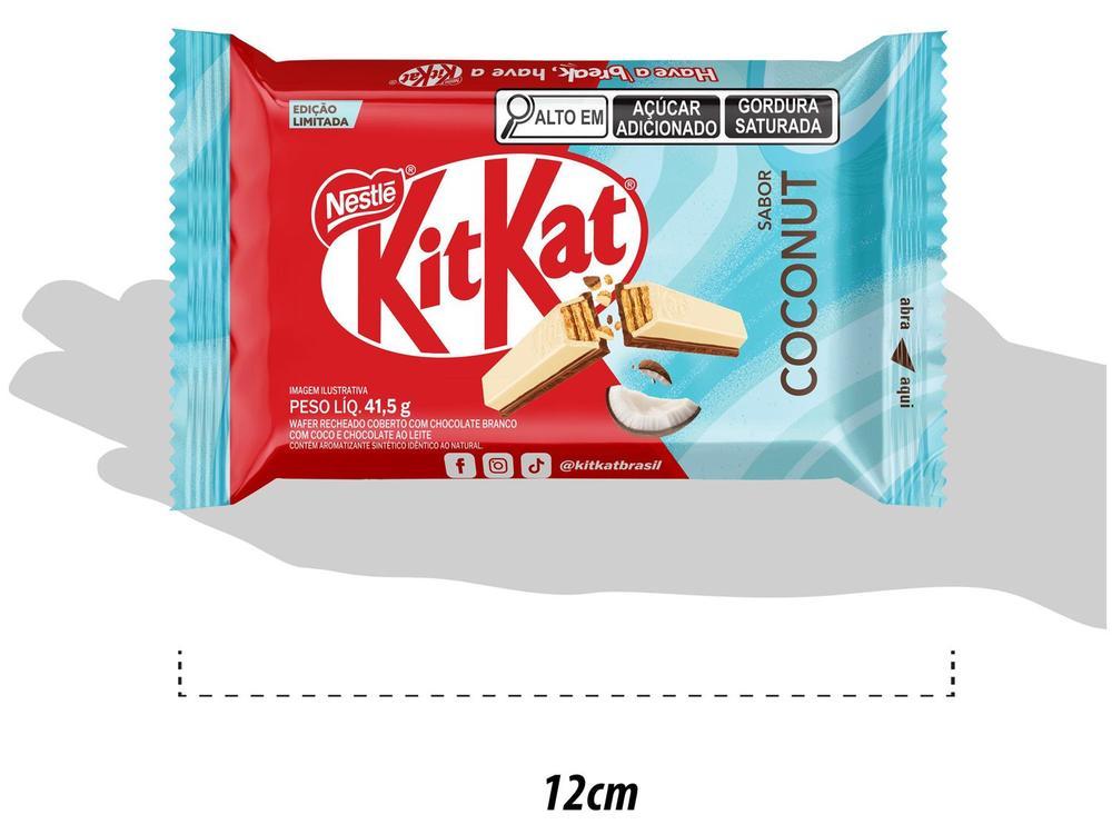 Barra de Chocolate Kit Kat Coconut Integral 41,5g 1 Display com 24 Barras Nestlé - 5