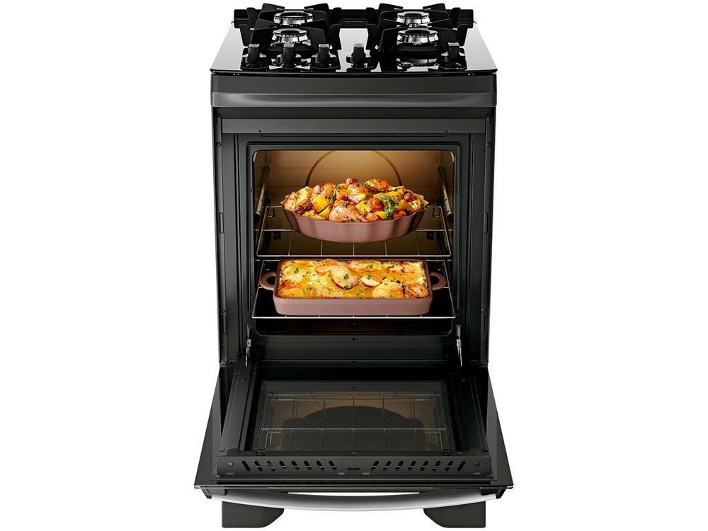 Fogão 4 Bocas Dako Preto Supreme Glass - 5