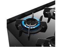 Fogão 4 Bocas Dako Preto Supreme Glass - 8