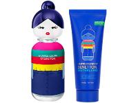 Kit Perfume Feminino Benetton Sisterland Blue Neroli Eau de Toilette 80ml com Body Lotion 75ml - 1