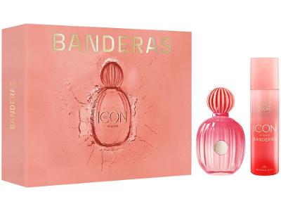 Kit Perfume Feminino Antonio Banderas The Icon Splend Eau de Parfum 100ml com Desodorante Spray 150ml