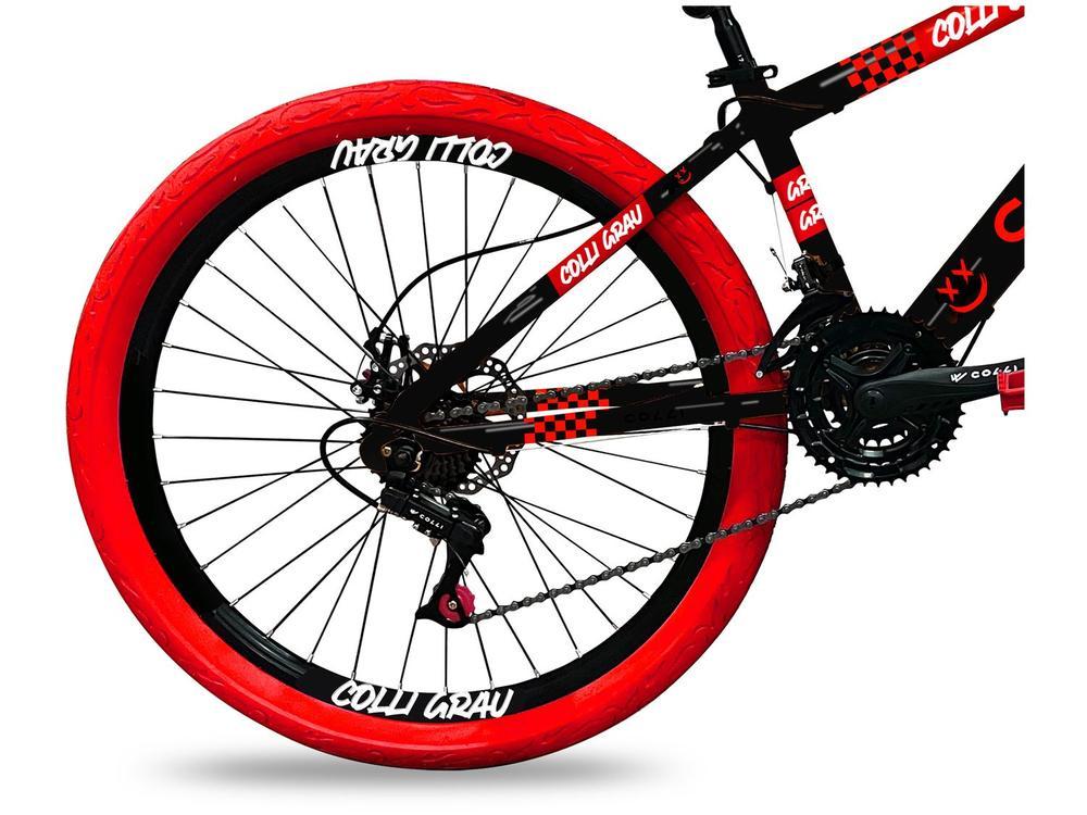 Bicicleta Aro 26" Colli Grau Freio a Disco 21 Marchas - 4
